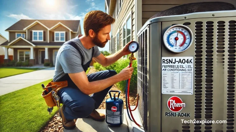 How much freon does a Rheem rsnj-a042 jk take​?